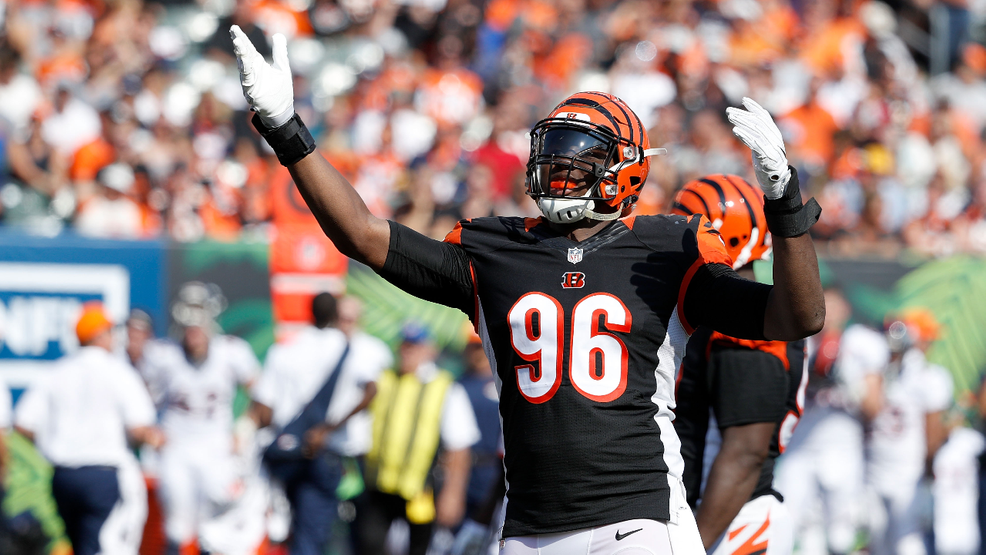 Defensive end and a quarterback