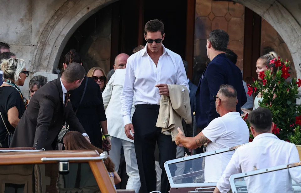 Following the reception, Tom reportedly hung out with Bloom, Sydney Sweeney and the Kardashians at the Gritti Palace Hotel. REUTERS