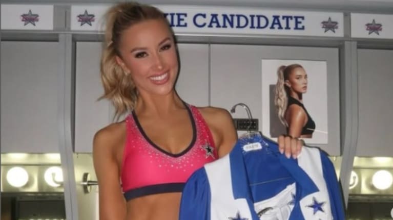 Faith Ward pictured with her uniform.