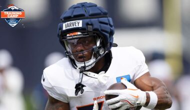 RB RJ Harvey draws attention with big run, Denver’s defense poses stiff challenge
