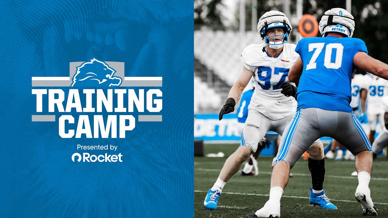 Detroit Lions DL Aidan Hutchinson dominant to start training camp