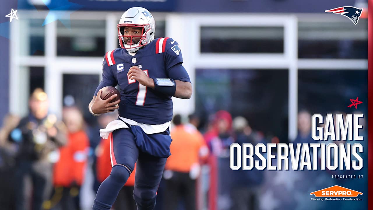 Eight Takeaways From the Patriots Comeback Victory Over the Jets in Week 8