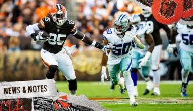 David Njoku is out for Week 2 against the Jaguars