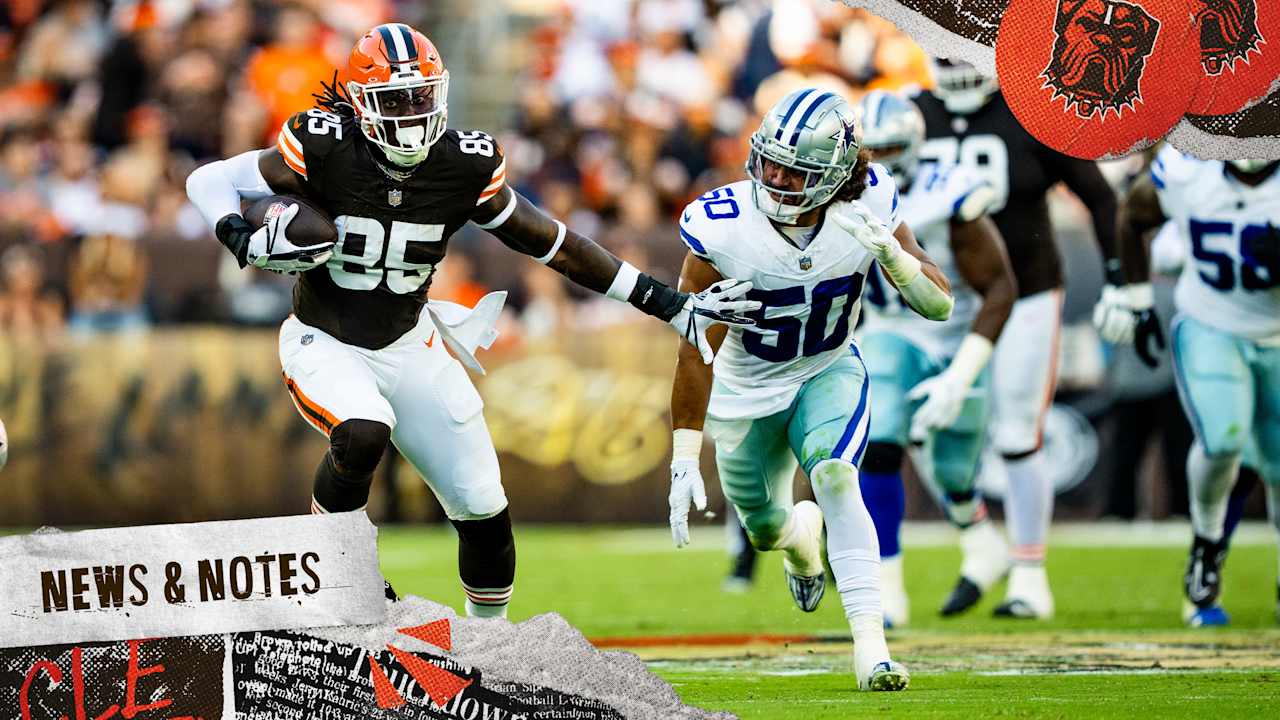 David Njoku is out for Week 2 against the Jaguars