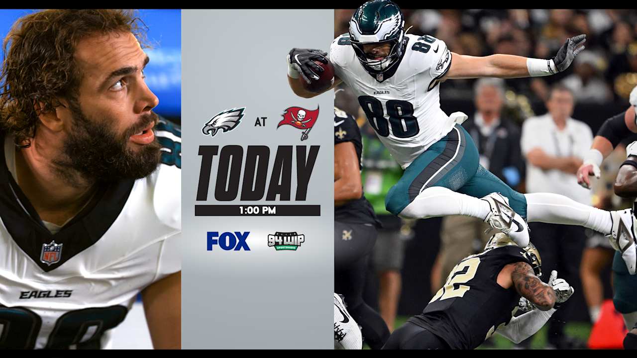 How to watch, stream Eagles vs. Buccaneers on September 29, 2024