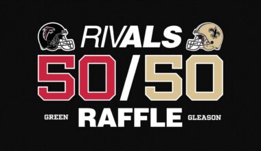 New Orleans Saints and Atlanta Falcons put off-field rivalry aside for ALS