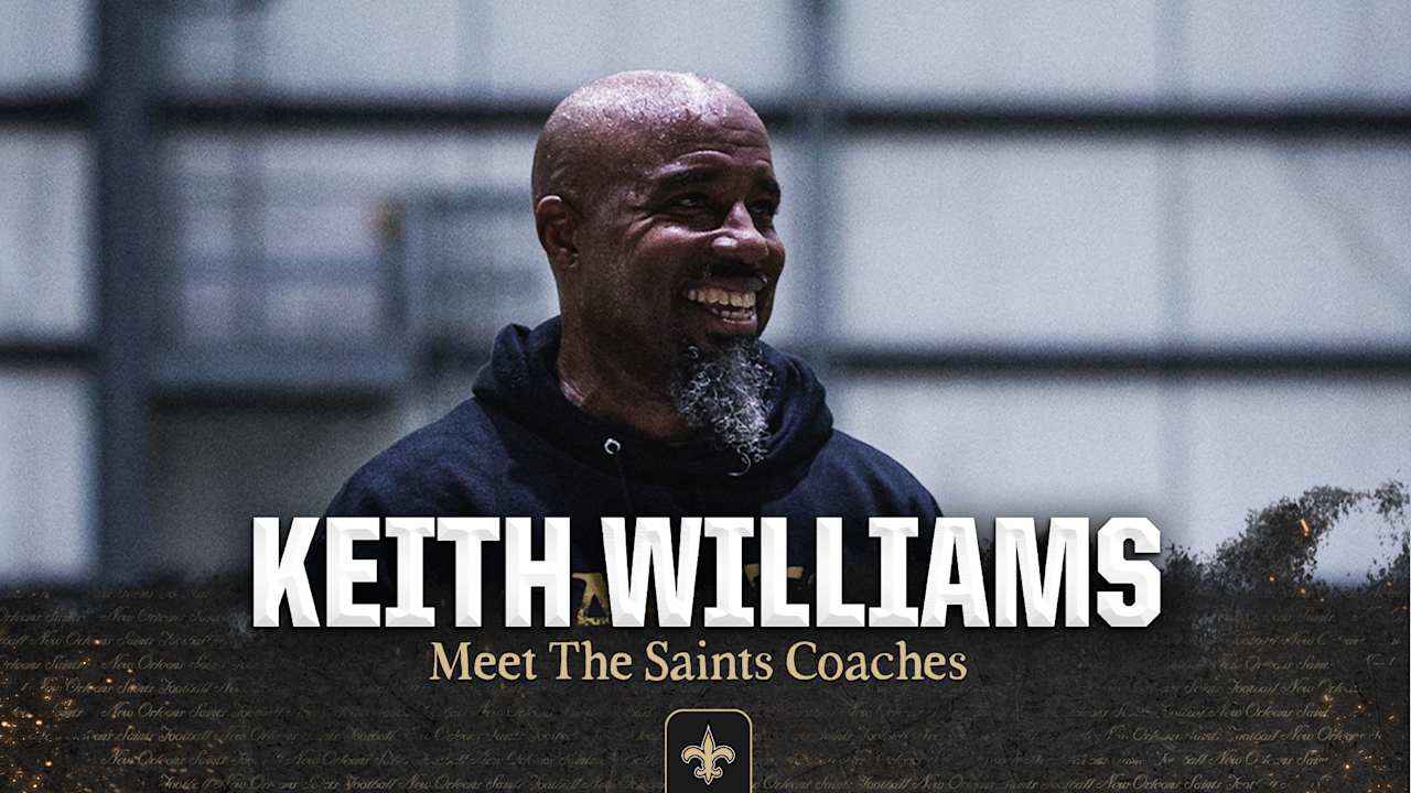 Keith Williams | Meet the 2025 New Orleans Saints Coaches