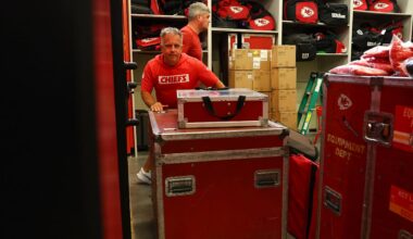 Chiefs Begin Hauling Gear to St. Joseph Ahead of Training Camp