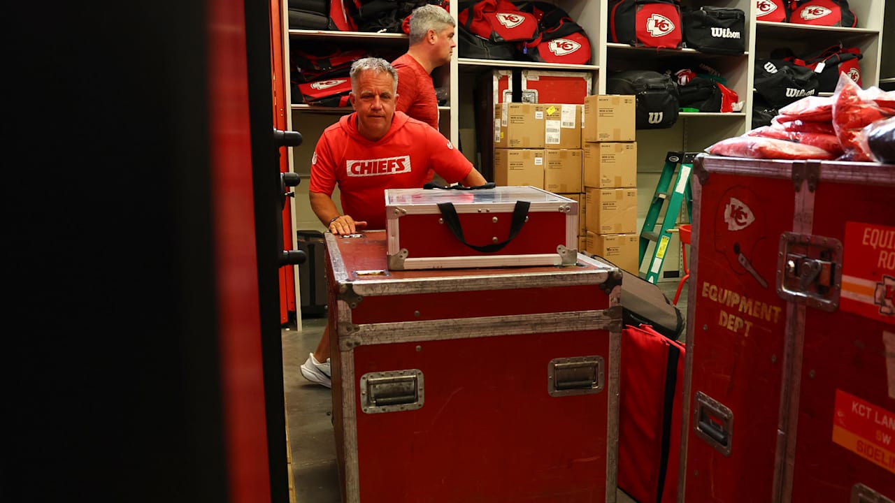 Chiefs Begin Hauling Gear to St. Joseph Ahead of Training Camp