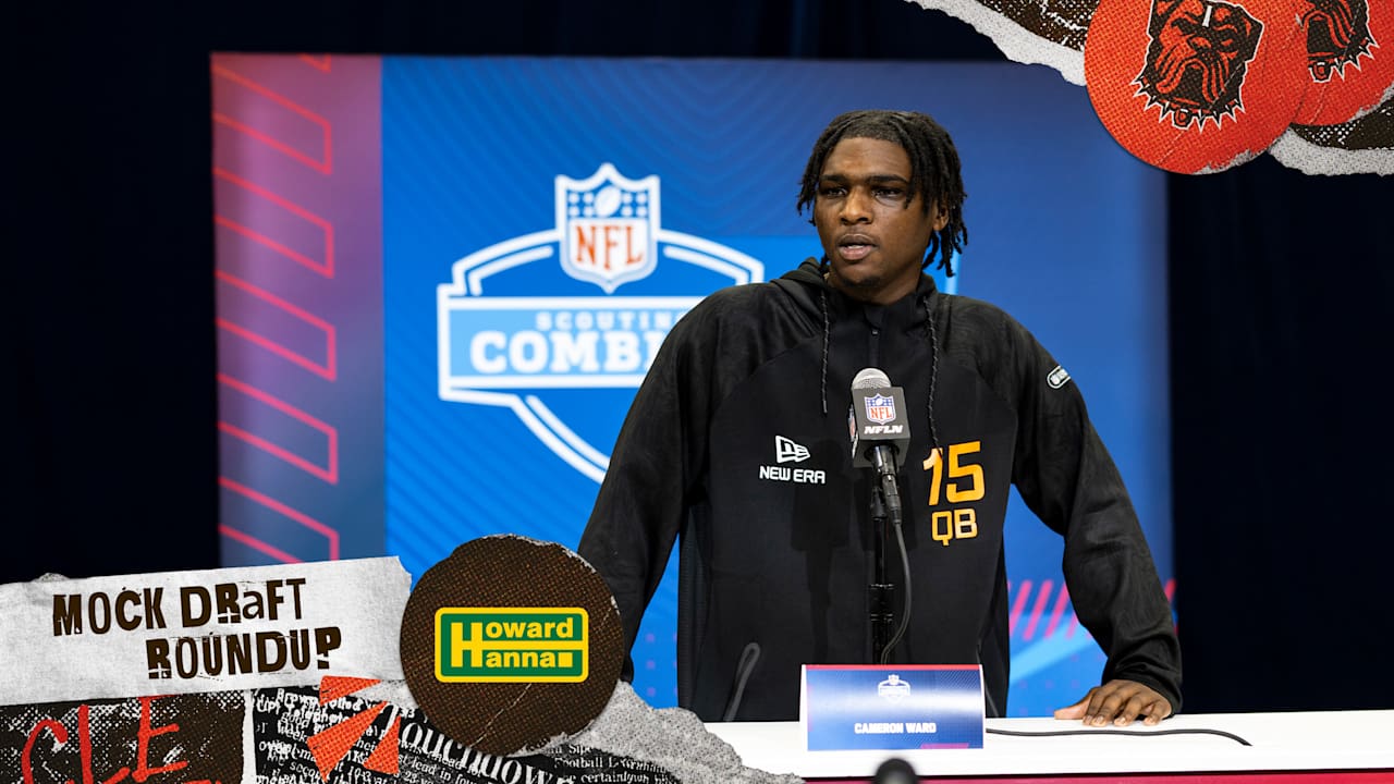 7 latest predictions for the Browns No. 2 pick