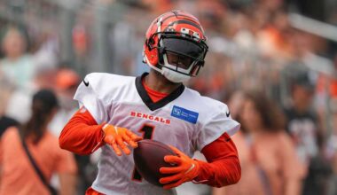 Ja’Marr Chase enters first training camp since massive extension