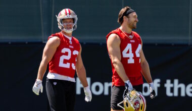 Kyle Juszczyk says Christian McCaffrey looks healthy, explosive as 49ers eye comeback: 'He changes everything'
