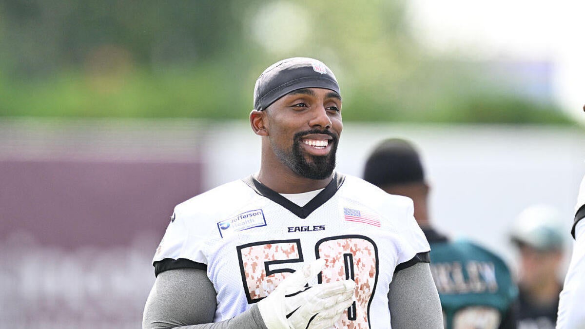 'Best thing since sliced bread': Eagles' Jalyx Hunt being compared to Micah Parsons; can he live up to hype?