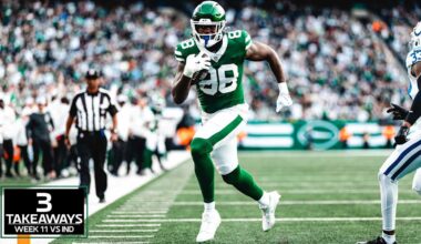 3 Takeaways from the Jets' Heartbreaking Loss to the Colts