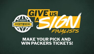 Packers Everywhere ‘Give Us a Sign Contest’ finalists selected