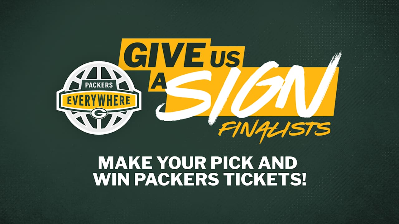 Packers Everywhere ‘Give Us a Sign Contest’ finalists selected