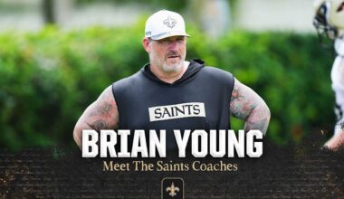 Brian Young | Meet the 2025 New Orleans Saints Coaches