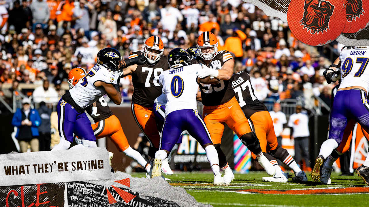 What the Ravens are saying about the Browns ahead of Week 18