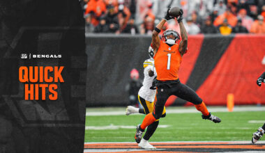 Elite Duel As Joe Burrow Tests Steelers Secondary; Burrow, Ja'Marr Thrive In December Cold; Steph, Durant Salute Bengals Stars