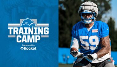 What second-year Detroit Lions OL Giovanni Manu learned from working with Taylor Decker this offseason