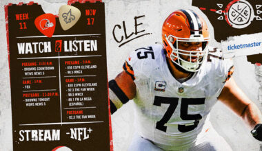 Browns vs. Saints How to Watch, Listen & Live Stream