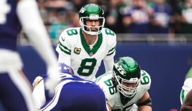 Aaron Rodgers INT Stats Overshadow Some Historic Passing in Jets' Loss in London