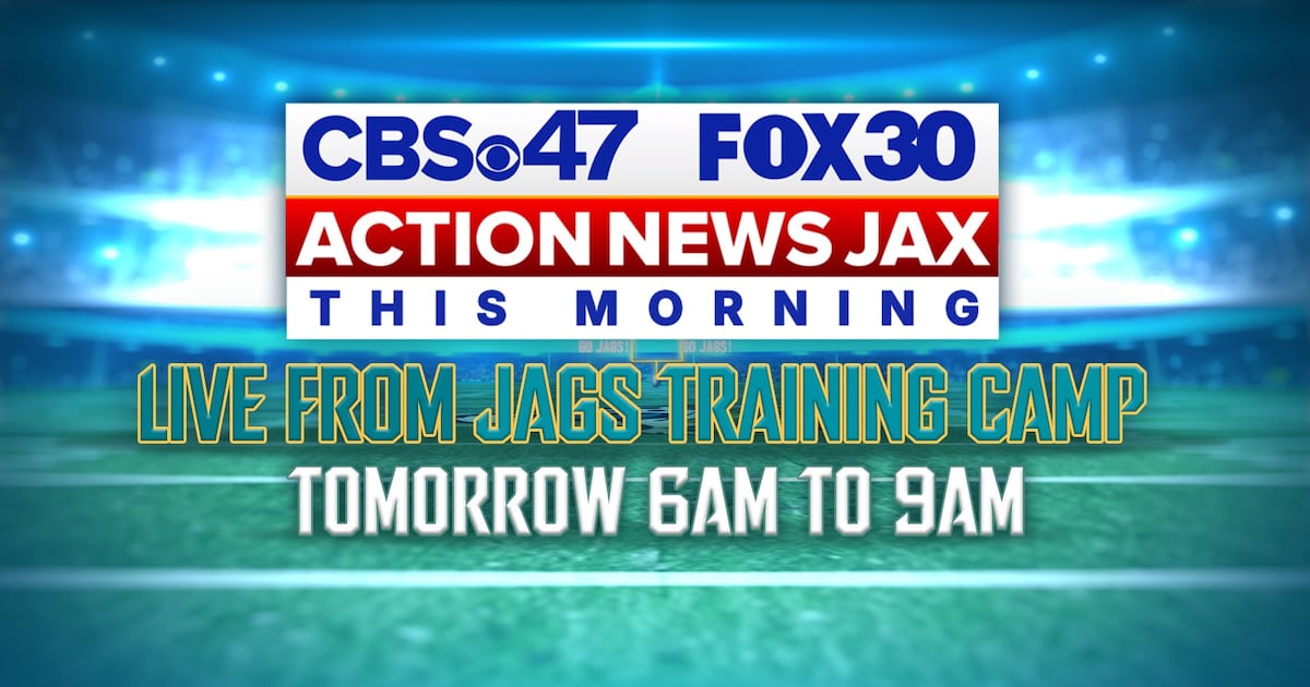 Action News Jax is LIVE from Jaguars training camp – 104.5 WOKV