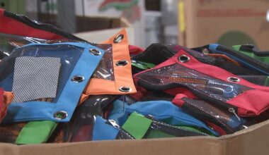 Carolina Panthers, DNTF donate thousands of backpacks full of school supplies – WSOC TV