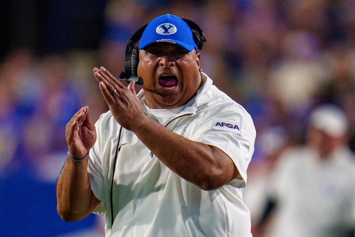 BYU football head coach Kalani Sitake has a fix for the College Football Playoff committee's lack of respect for the Cougars in 2024