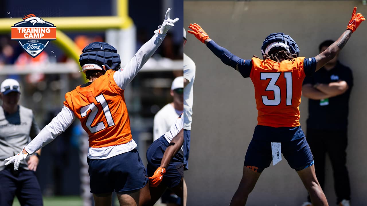 CBs Riley Moss, Kris Abrams-Draine make plays on the ball as Broncos begin red-zone work on Day 2 of training camp