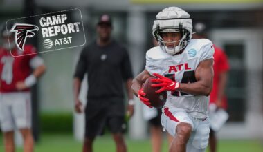 Rondale Moore carted off field at end of second joint practice with Miami