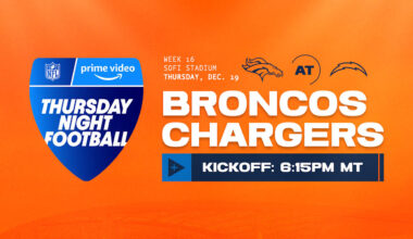 Broncos’ Week 16 matchup vs. Los Angeles Chargers flexed to ‘Thursday Night Football’