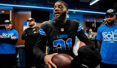 CB Amik Robertson rewards Detroit Lions' belief in him with stellar outing vs. Minnesota Vikings