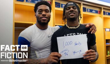 Year 2 predictions for Malik Nabers, Tyrone Tracy Jr.