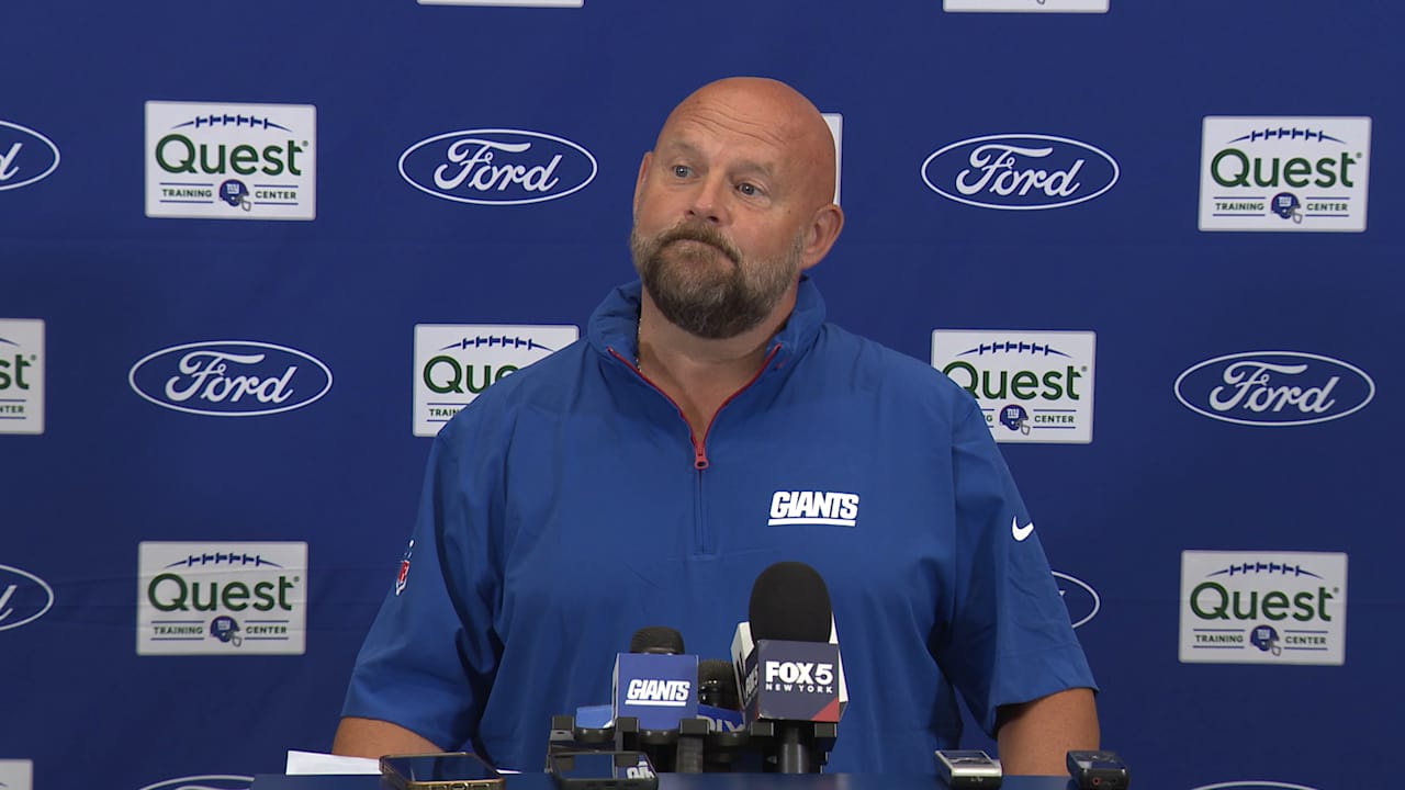 Coach Brian Daboll, OLB Kayvon Thibodeaux, WR Darius Slayton, S Tyler Nubin