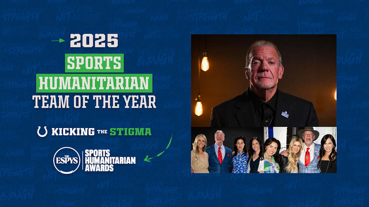 Colts win 2025 Sports Humanitarian Team of the Year ESPY Award 