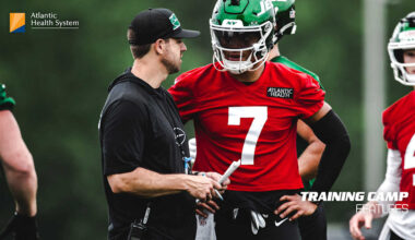 OC Tanner Engstrand, after One Week of Camp, Takes Stock of Jets Wideouts