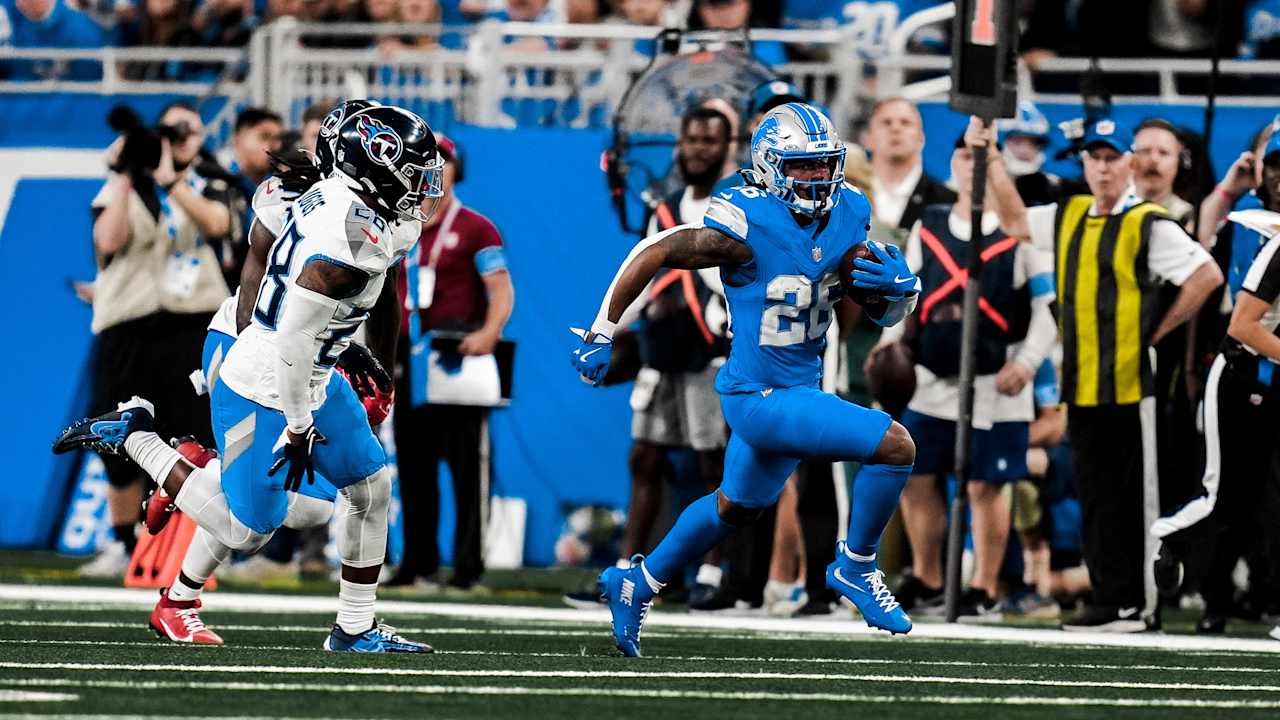 Detroit Lions' offensive explosion continues with 52-14 victory over the Tennessee Titans