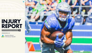 Week 2 Injury Report: Seahawks at Patriots