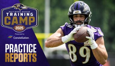 Who Stood Out in Ravens’ First Padded Practice