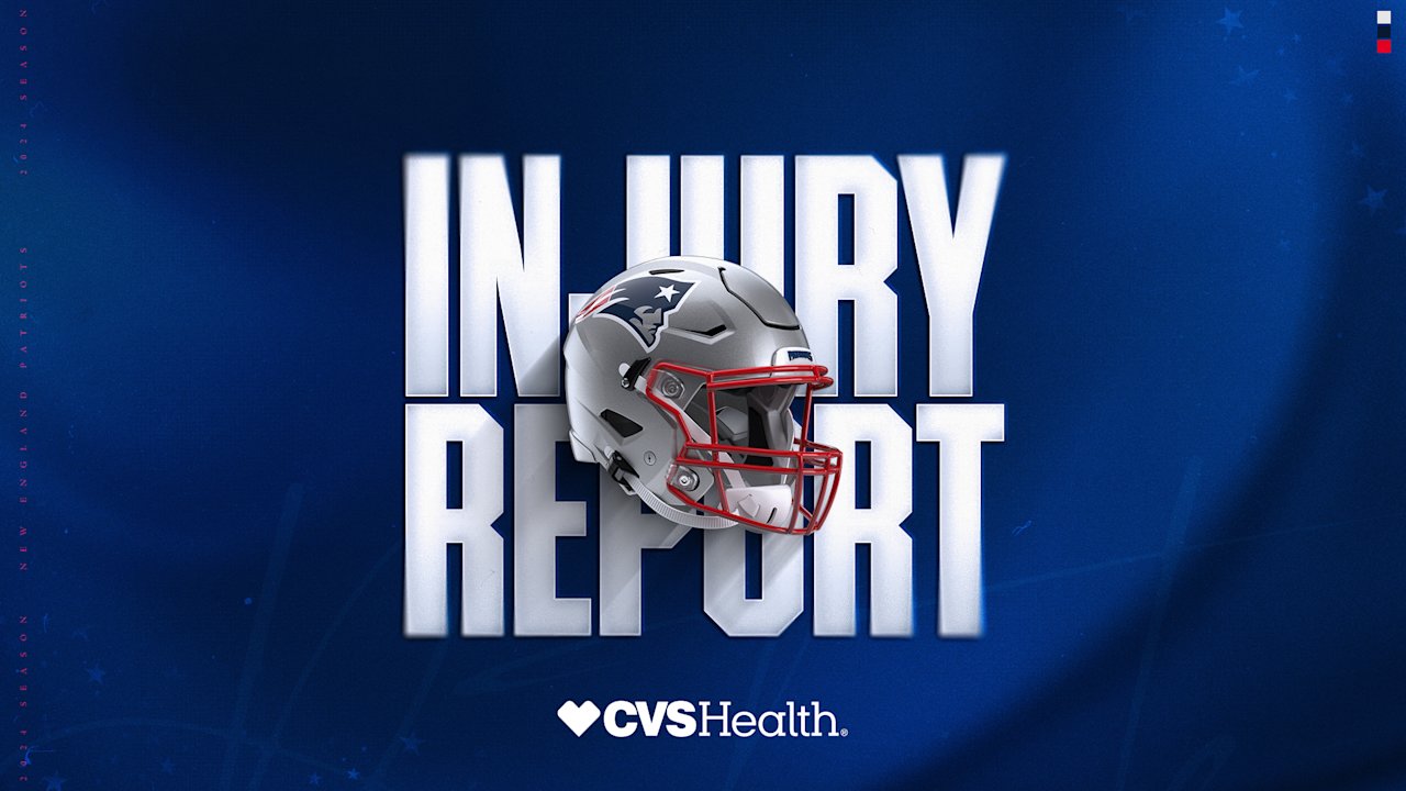 Week 7 Injury Report: Patriots at Jaguars
