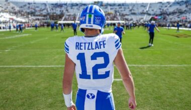 Quarterback Jake Retzlaff To Withdraw From BYU After Fallout From Civil Lawsuit
