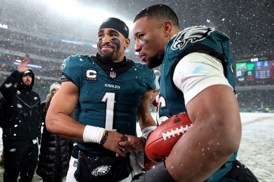 Today's Eagles, led by QB Jalen Hurts and RB Saquon Barkley, are bidding to become a dynasty of their own