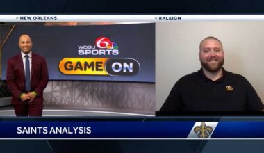 James Hurst talks Saints quarterback battle