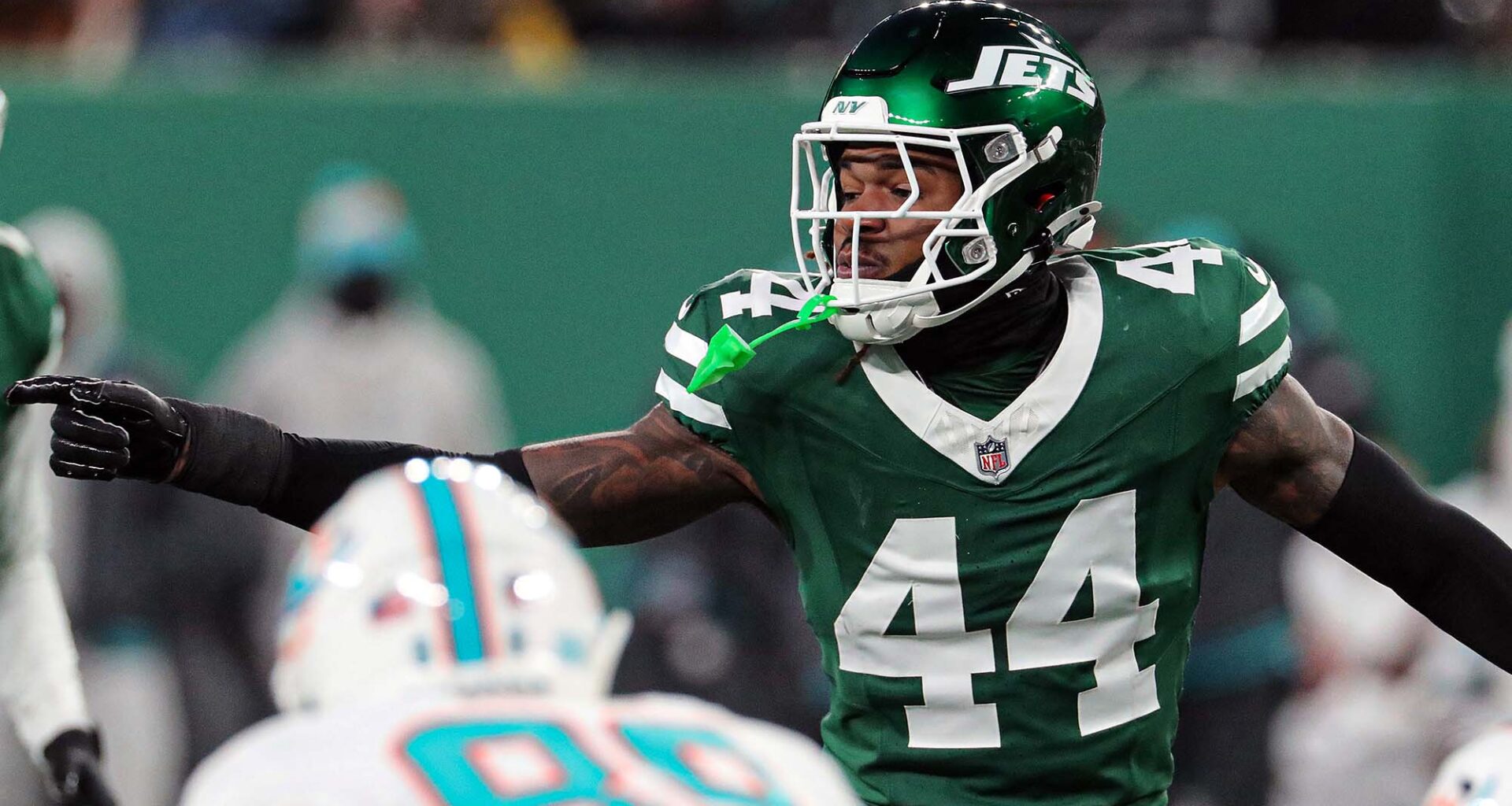 Jamien Sherwood's leadership lauded by NY Jets star