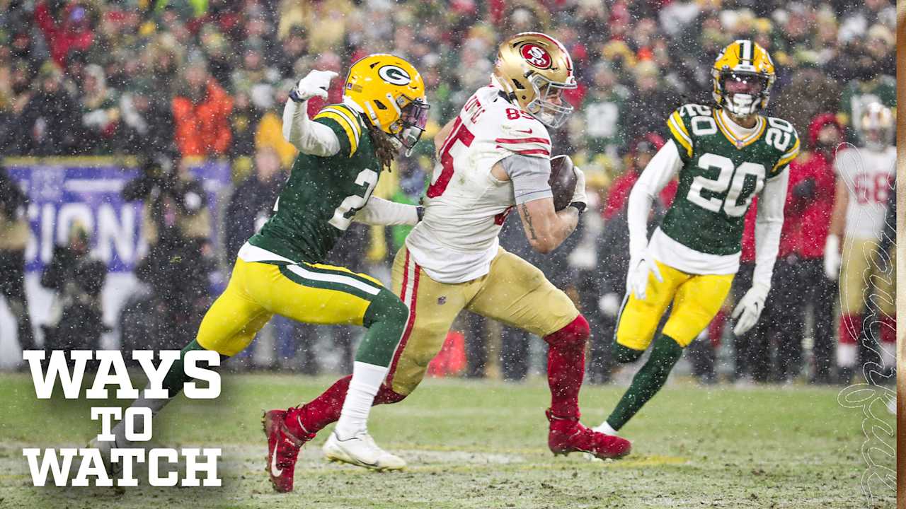 Ways to Watch and Listen: 49ers vs. Packers