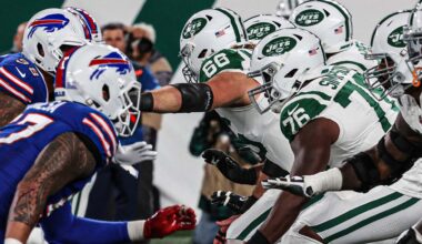 New Jets offensive line taking shape in training camp