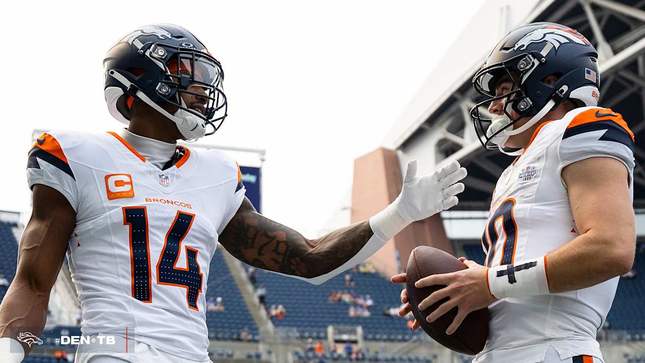 Broncos look to earn first win in battle vs. Buccaneers