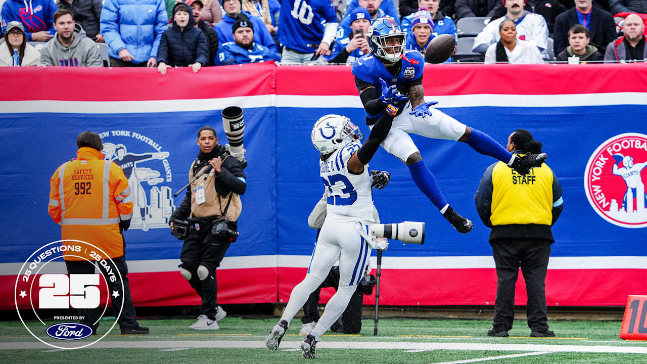 25 Questions in 25 Days: Malik Nabers' encore