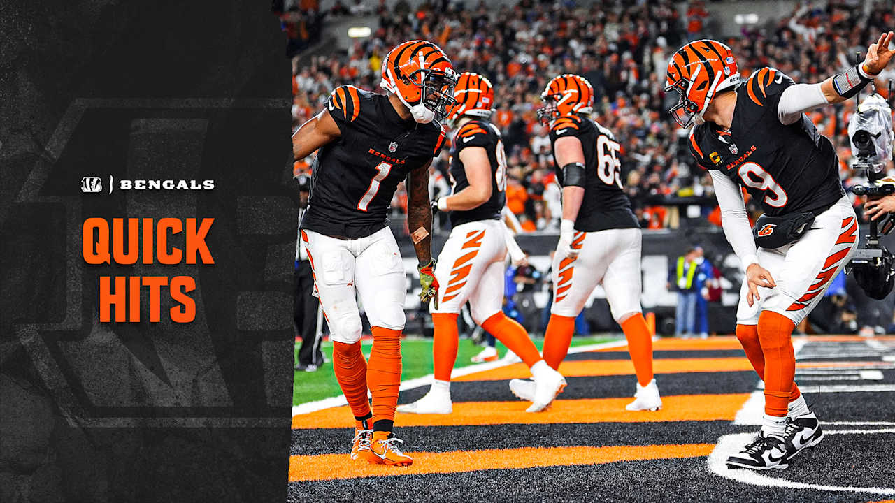 Joe Burrow Salutes Ja'Marr Chase's Jewel Of A Season; In His 15th Bengals-Steelers Game, Mike Hilton Talks How Defense Has Regrouped